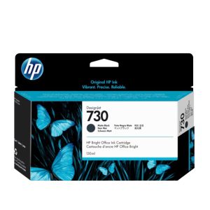 Tinta HP P2V65A 730 negro mate 130 ml original para DesignJet