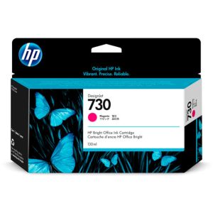 Tinta HP P2V63A 730 magenta 130 ml original para DesignJet
