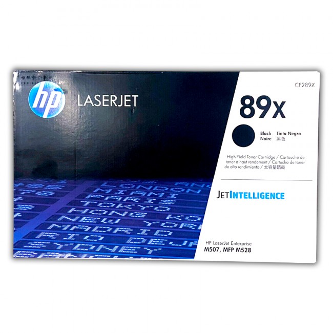 Tóner HP 89X negro original para LaserJet Enterprise M528 M507 E52645dn