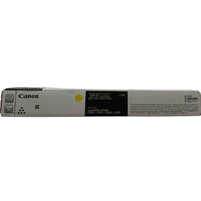 Tóner canon GPR-61 Yellow