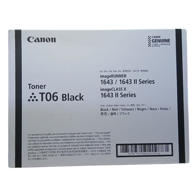 Tóner Canon T06 original negro