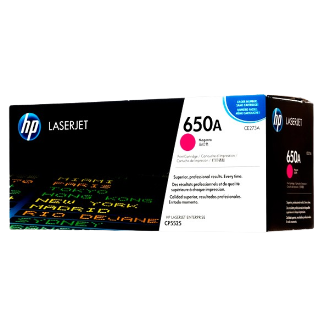 Toner HP 650A Magenta CE273A Original