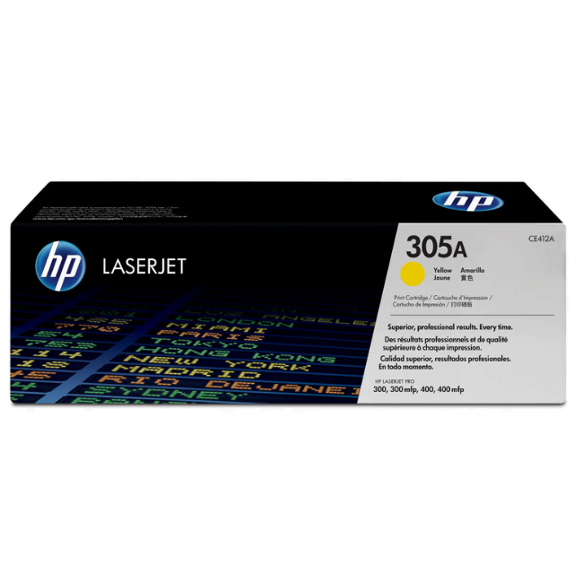 Toner HP 305A Yellow CE412A
