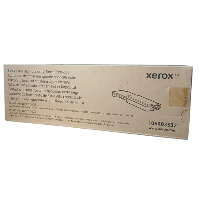Toner Xerox 106R03532 Original Negro C400 Extra Rendimiento
