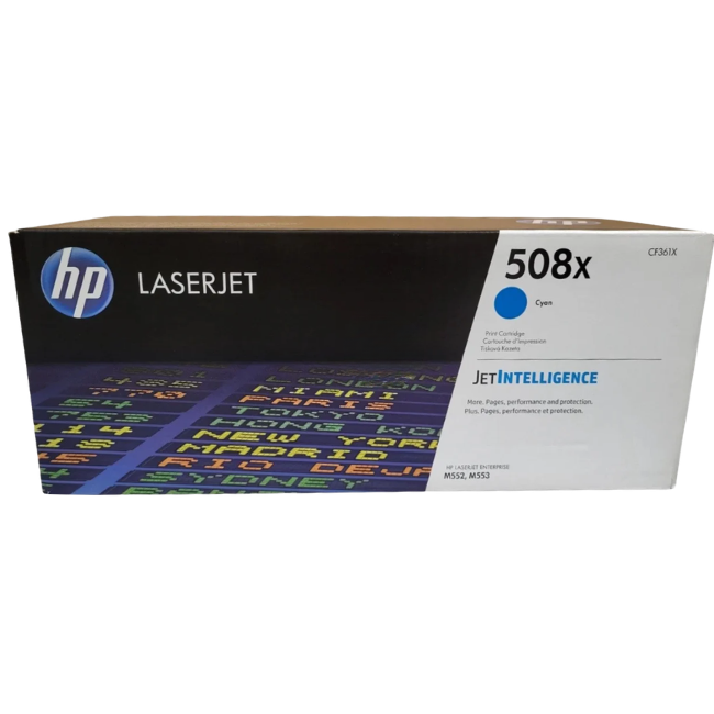 TONER HP 508X CYAN
