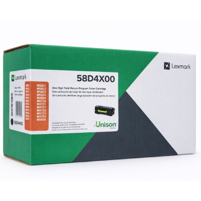 Tóner Lexmark 58D4U00