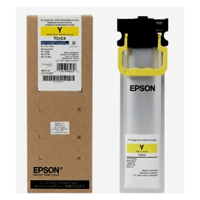 BOLSA DE TINTA T01C400 AMARILLO