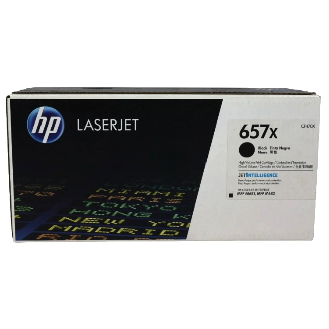 TONER HP CF470X (657X) NEGRO