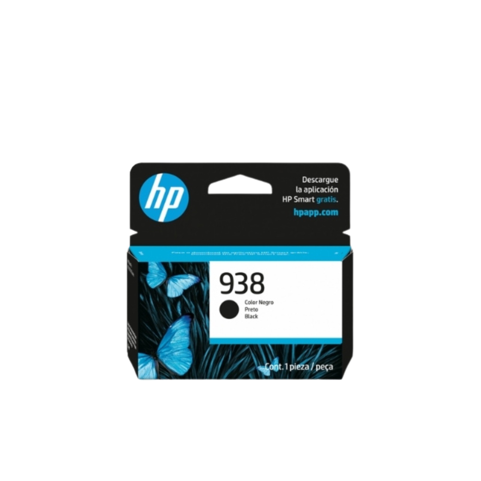 TINTA HP 4S6X8PL (938) BLACK