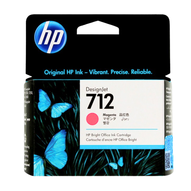 TINTA HP 3ED68A (712) 29ML MAGENTA